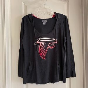 Team Apparel Falcons Hooded Shirt